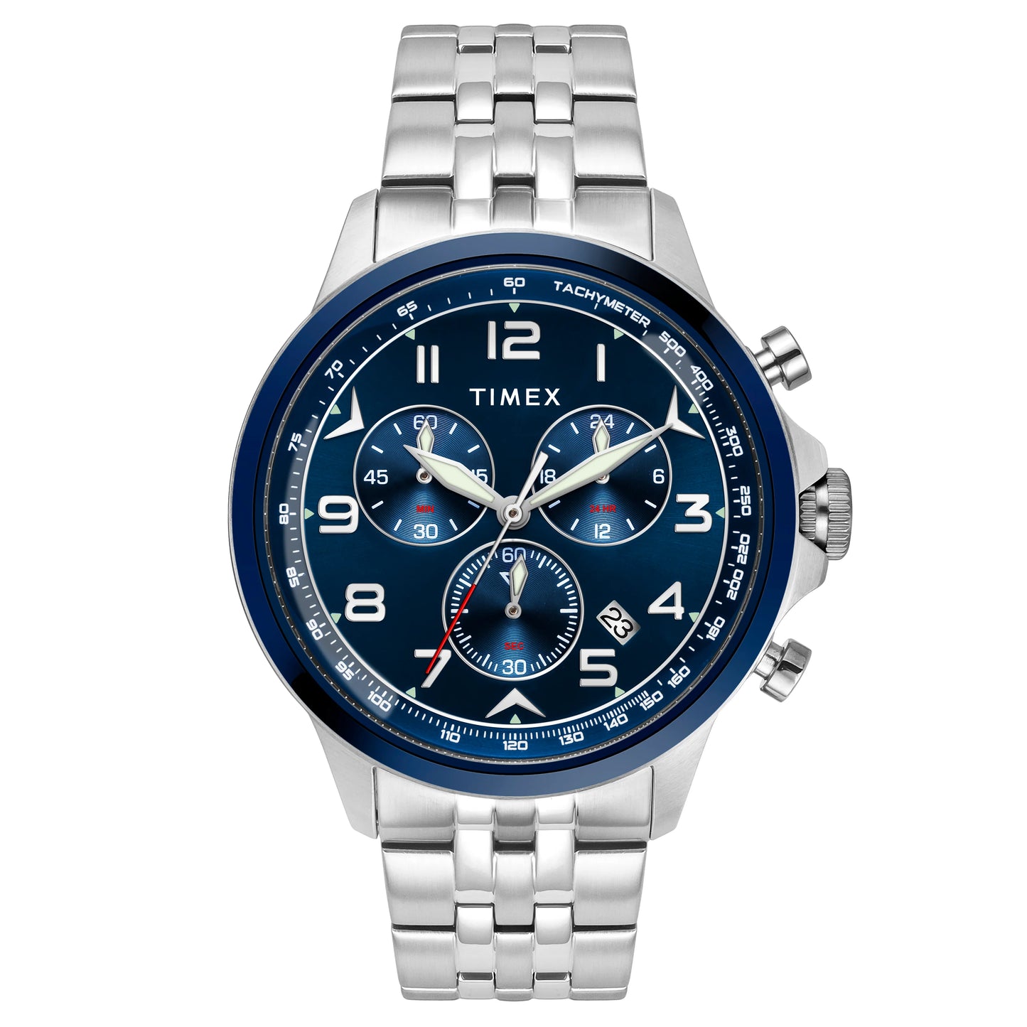 Timex Men Blue Round Dial Analog Chronograph Watch - TWEG25101