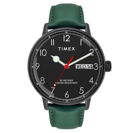 Timex Men Black Round Dial Analog Watch - TWEG25402
