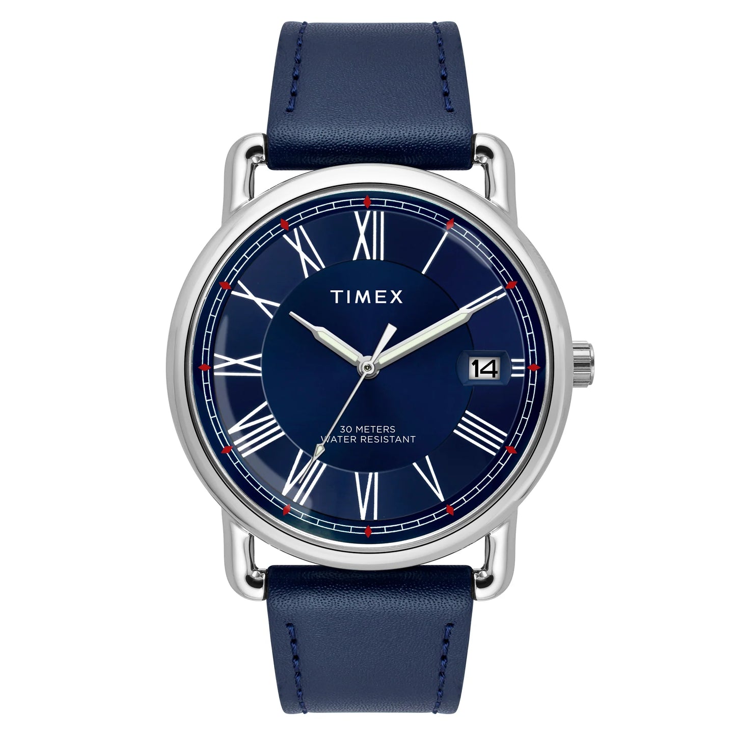 Timex Men Blue Round Dial Analog Watch - TWEG25600