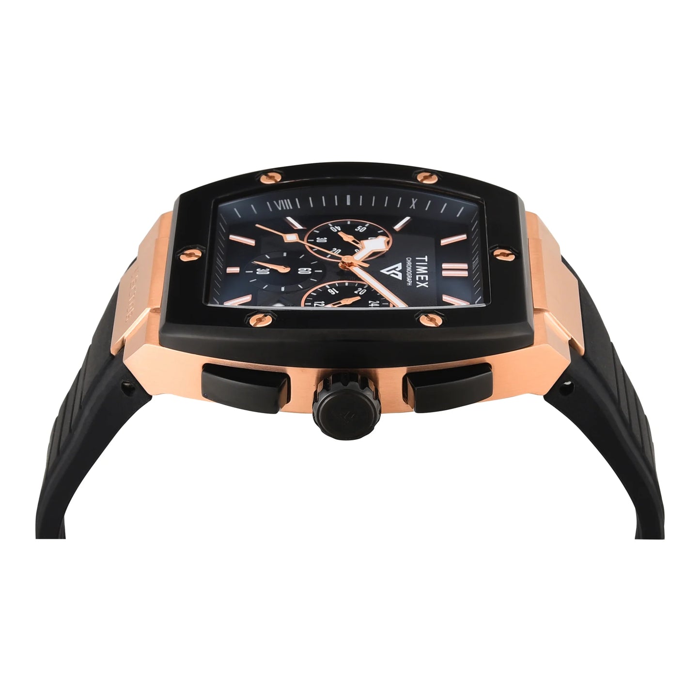 Timex Vector Men Black Rectangle Dial Quartz Analog Watch - TWEG26201