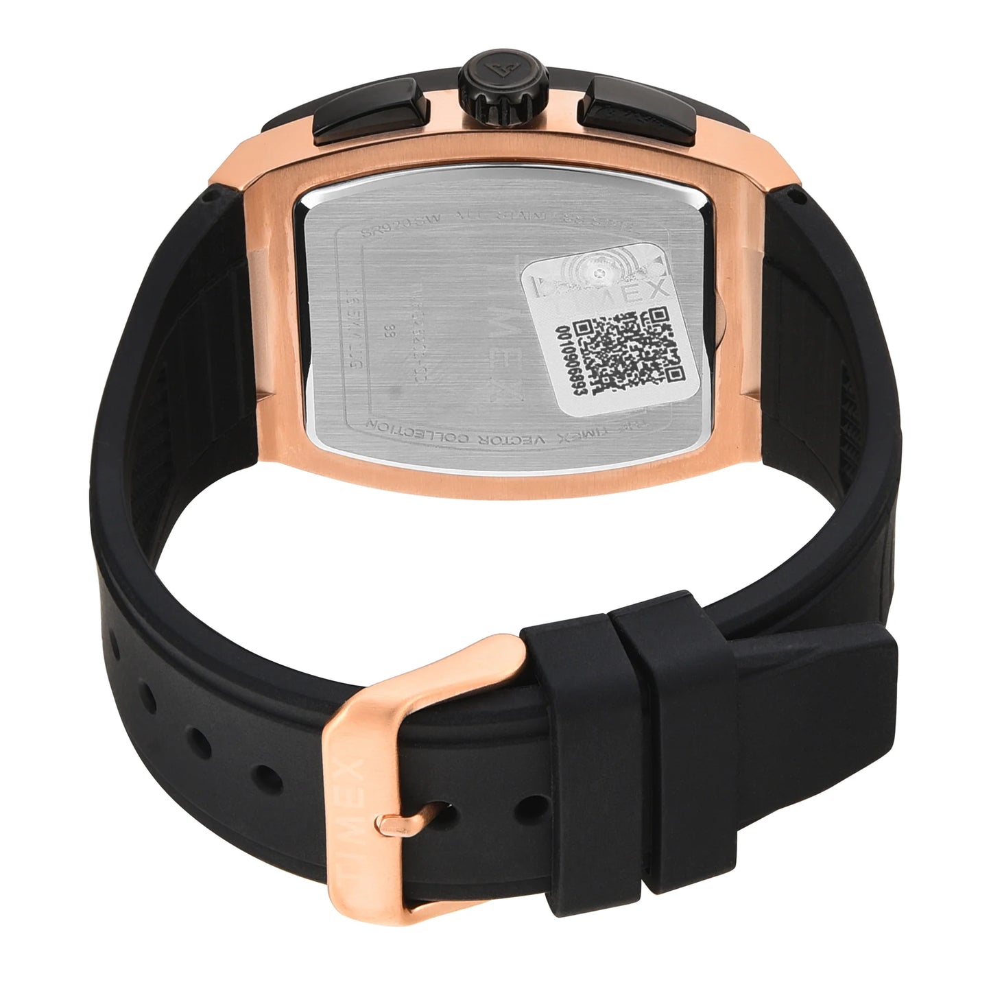 Timex Vector Men Black Rectangle Dial Quartz Analog Watch - TWEG26201