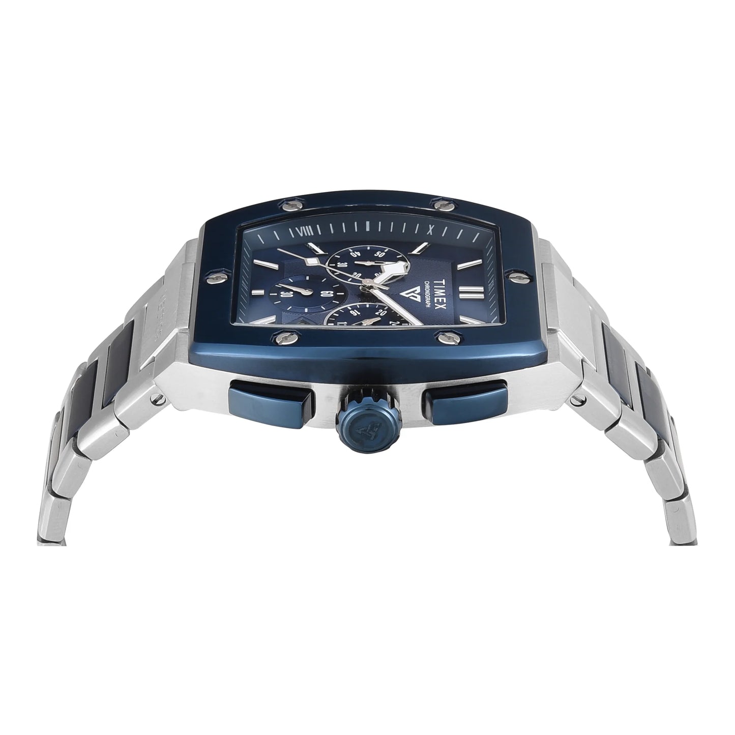 Timex Vector Men Blue Rectangle Dial Chronograph Analog Watch - TWEG26202