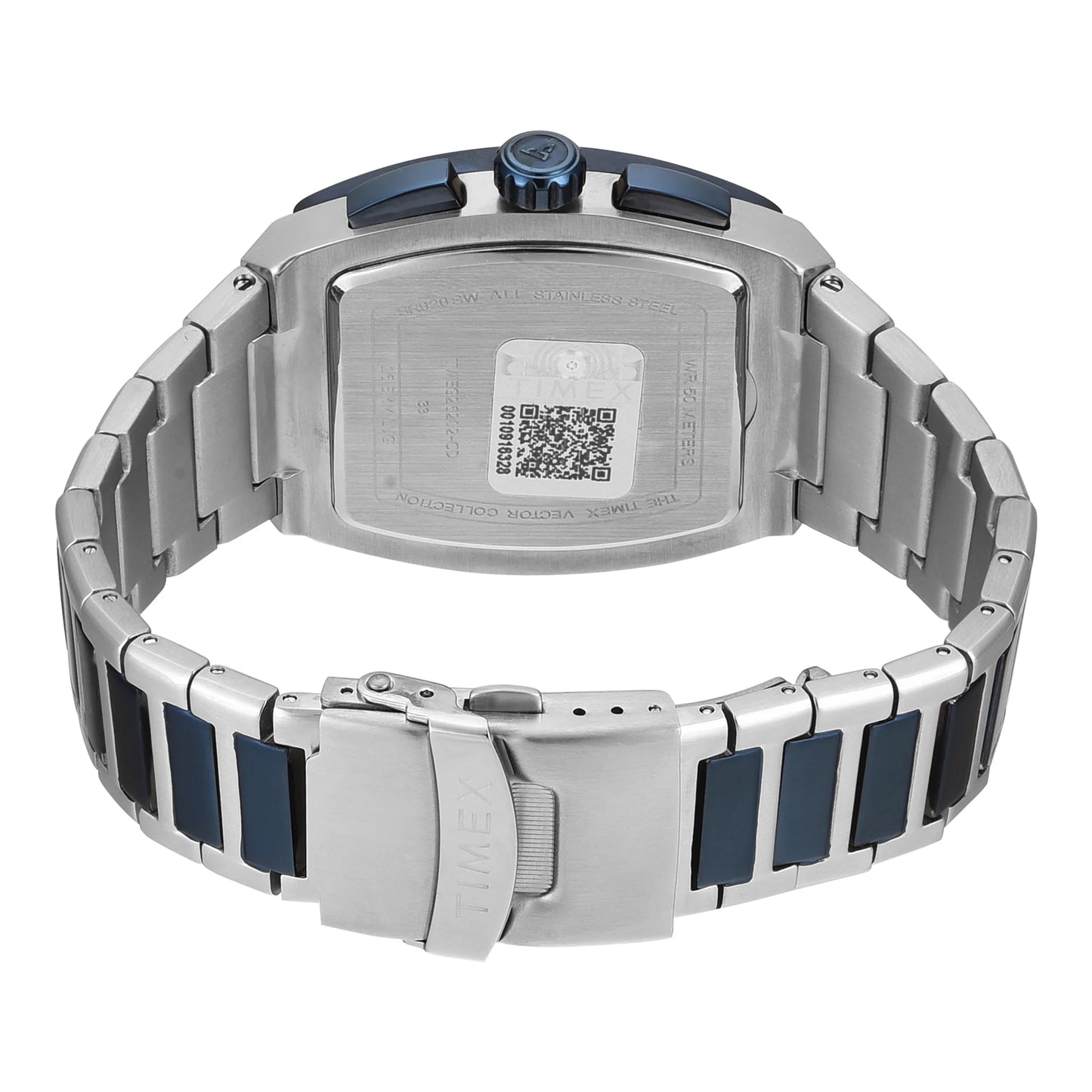Timex Vector Men Blue Rectangle Dial Chronograph Analog Watch - TWEG26202