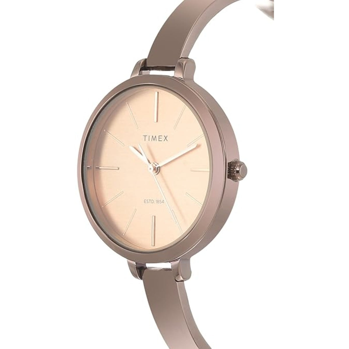 Timex Beige Dial Analog Stainless Steel Women's Watch TWEL12813