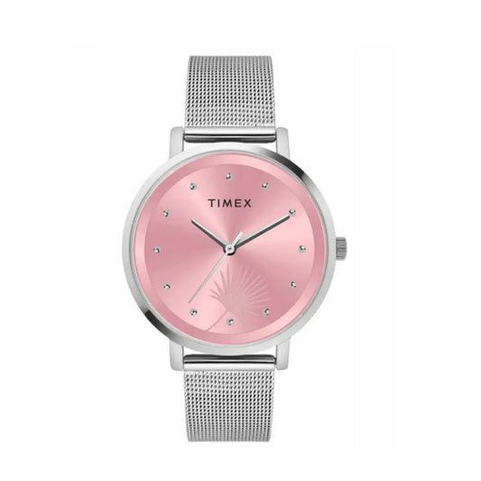 Timex Pink Dial Analog Women Watch TWEL12921