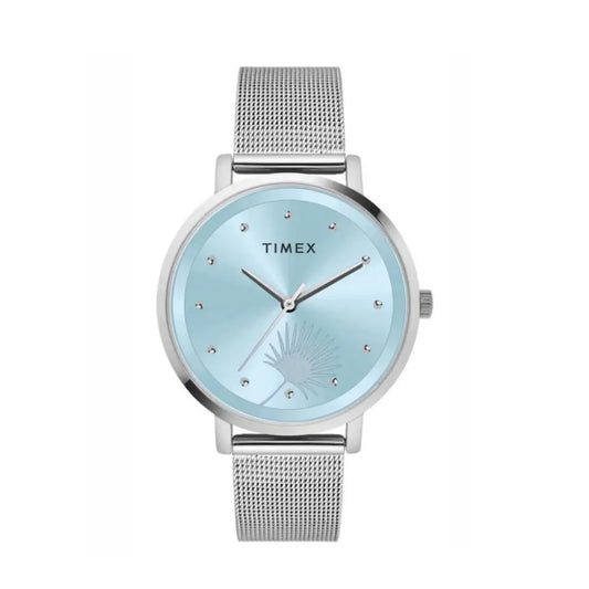 Timex Sky Blue Dial Analog Women Watch TWEL12922