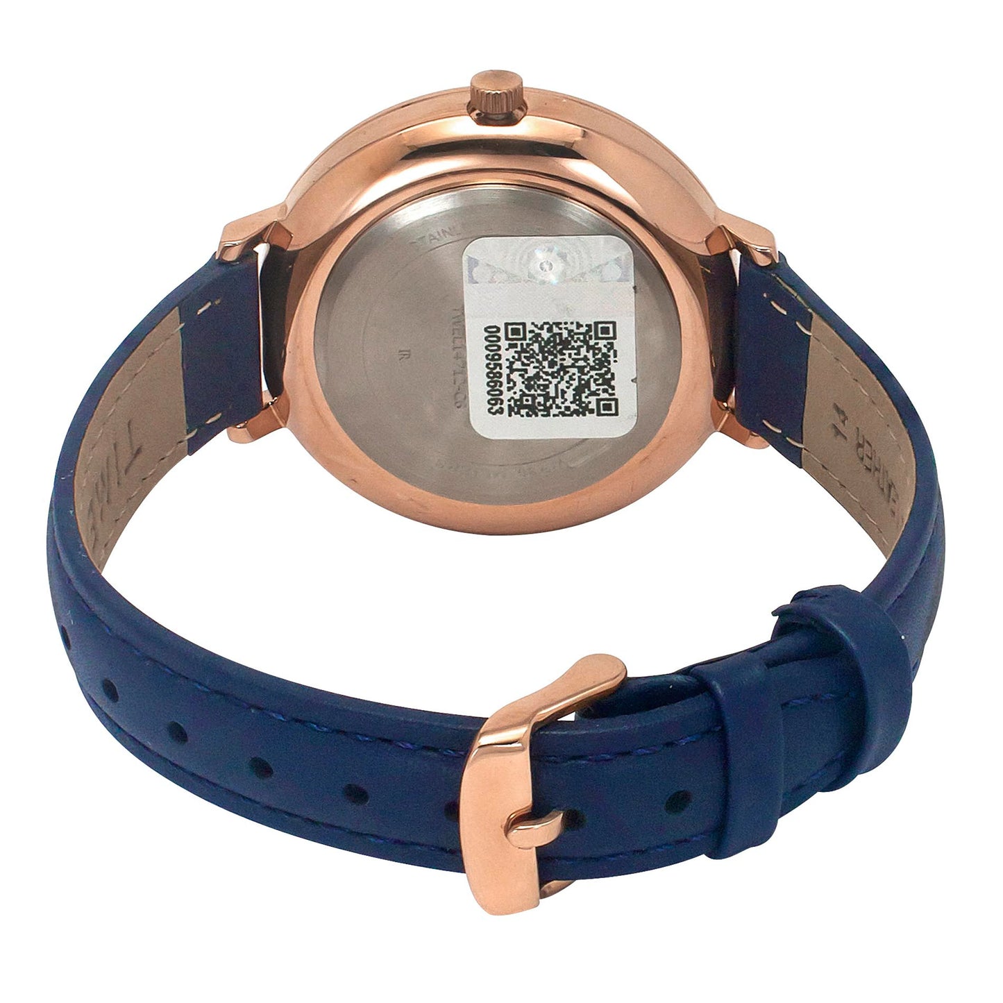 Timex Women Embellished Dial Leather Straps Analog Watch TWEL14712