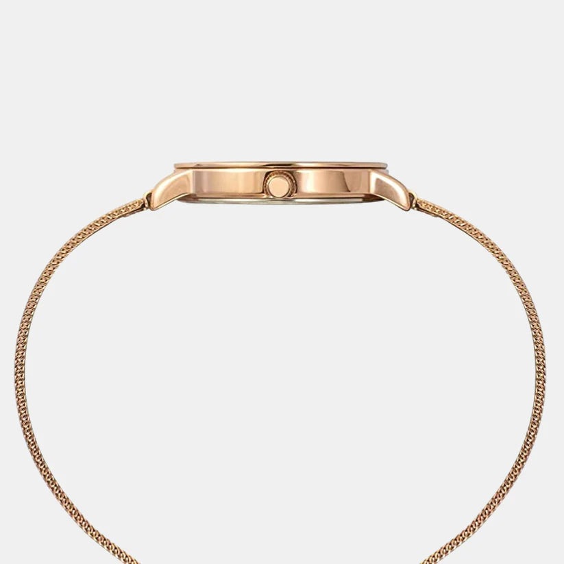 Timex Fashion Women's 2 Hands White Round Dial Watch TWEL15606