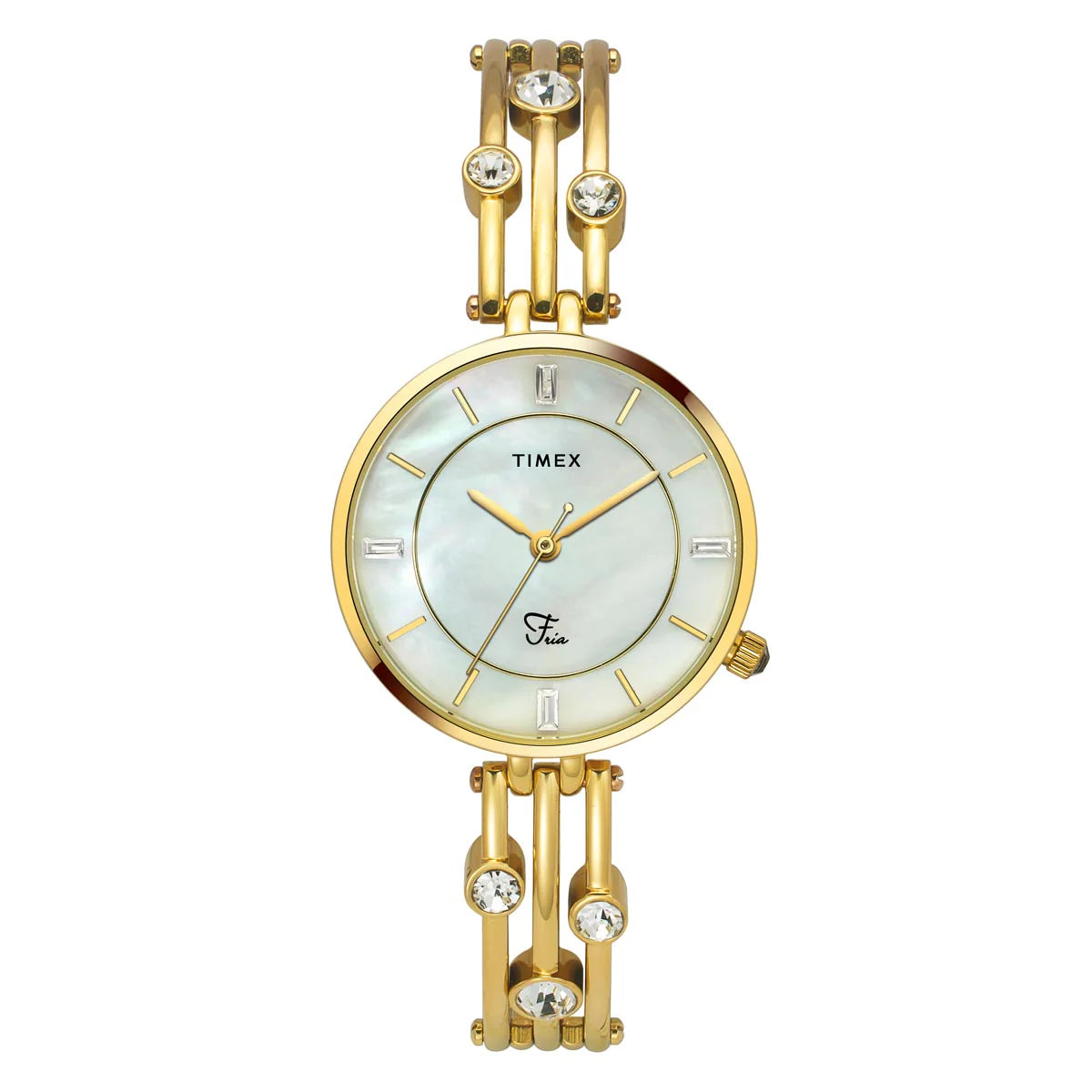Timex Fria Women Mother of Pearl Analog Watch - TWEL16004