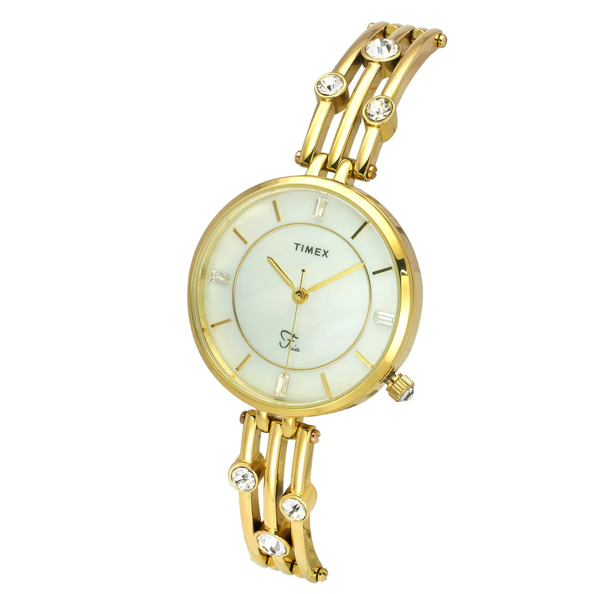Timex Fria Women Mother of Pearl Analog Watch - TWEL16004