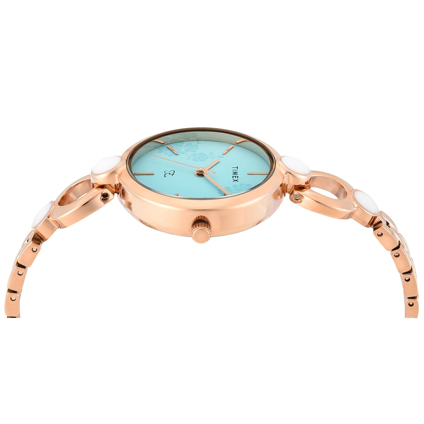 Timex Women Blue Round Dial Analog Watch - TWEL18111
