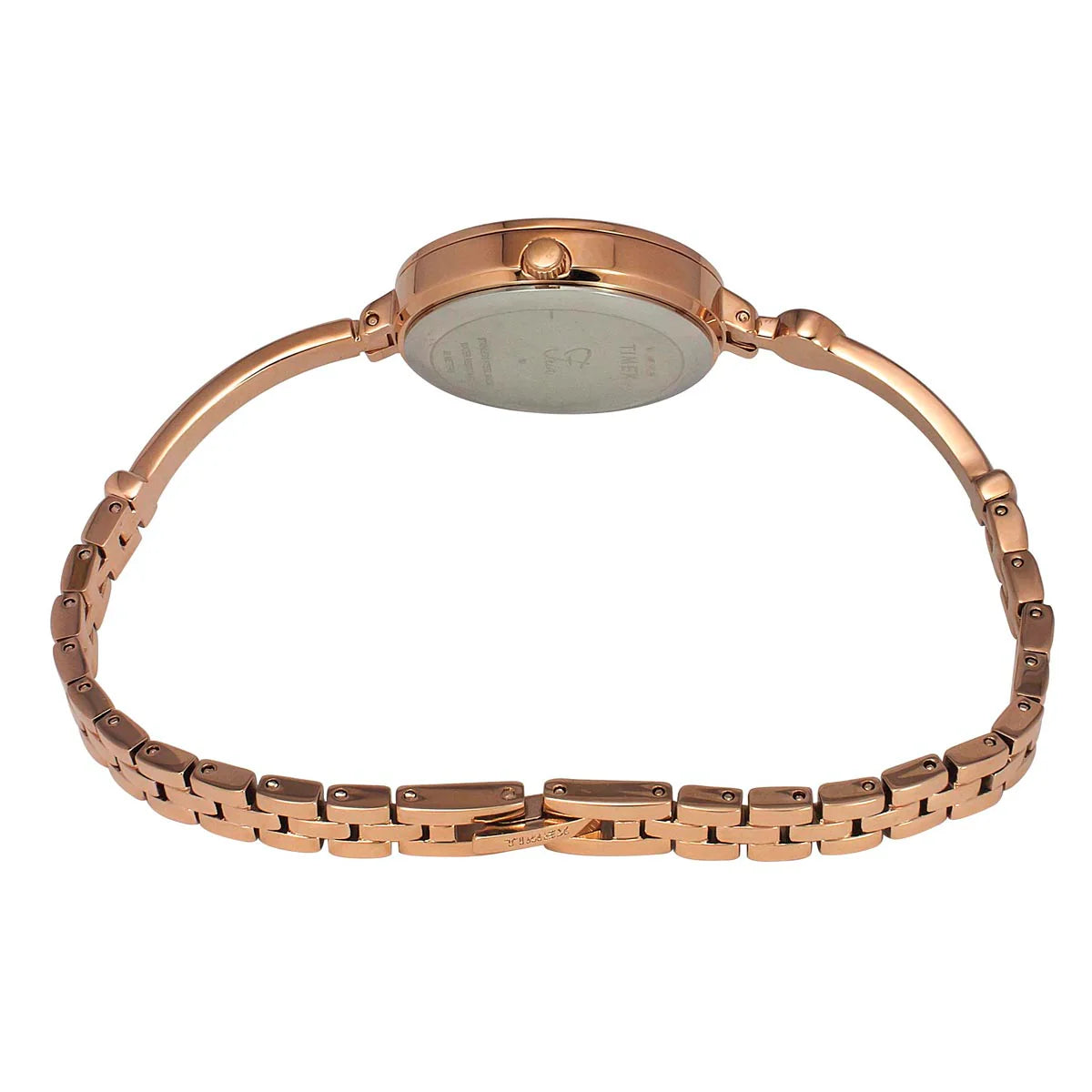 Timex Fria Women Off White Round Analog Watch - TWEL18402