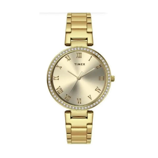 Timex Champ Dial with Roman Numbers Women's Watch TWEL18715