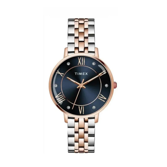 Timex Blue Dial with Roman Number Women's Watch TWEL19110