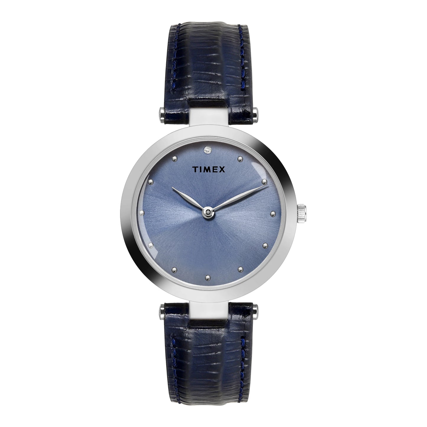 Timex Women Blue Round Dial Analog Watch - TWEL19207
