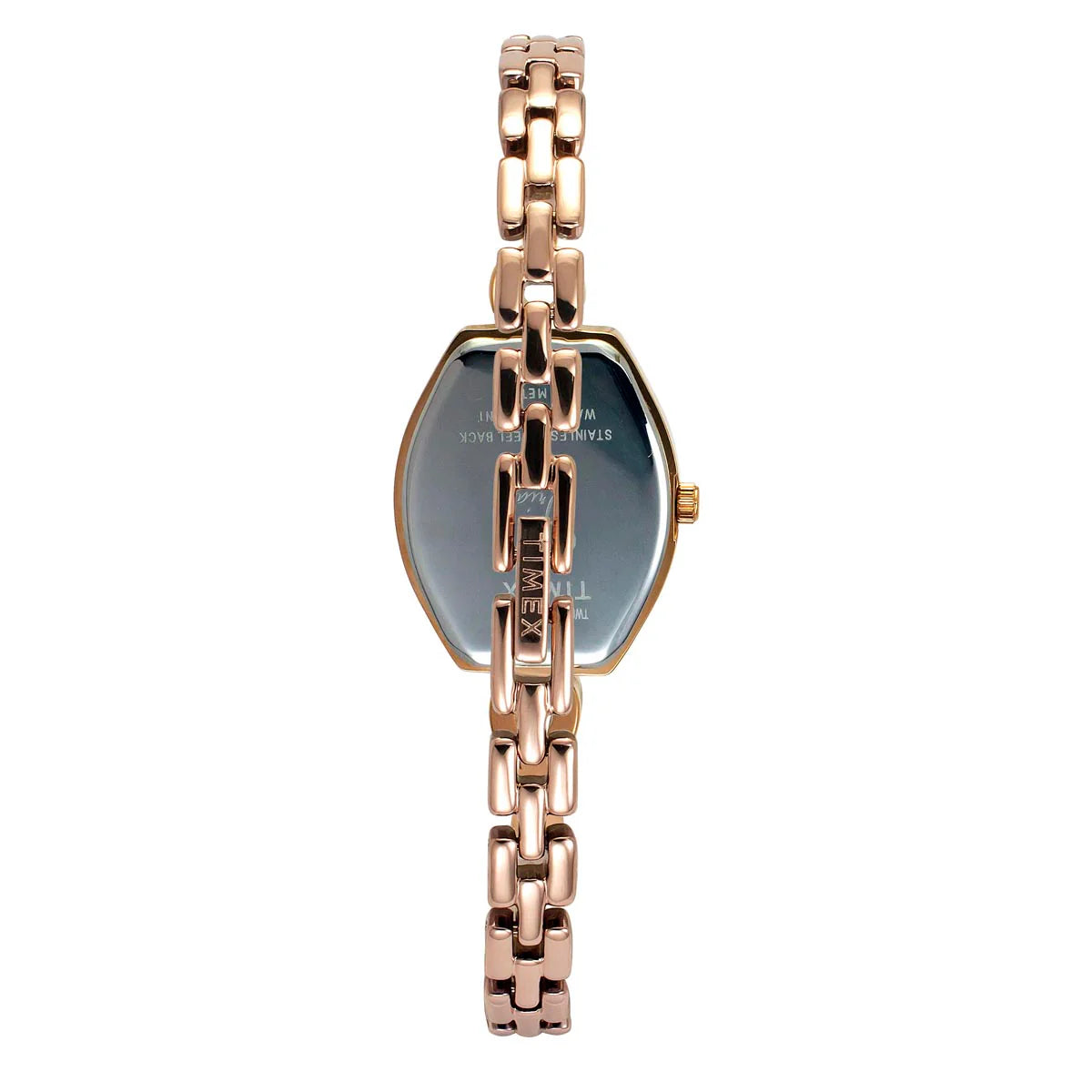 Timex Fria Women Mother of Pearl Pink Tonneau Dial Analog Watch - TWEL19702