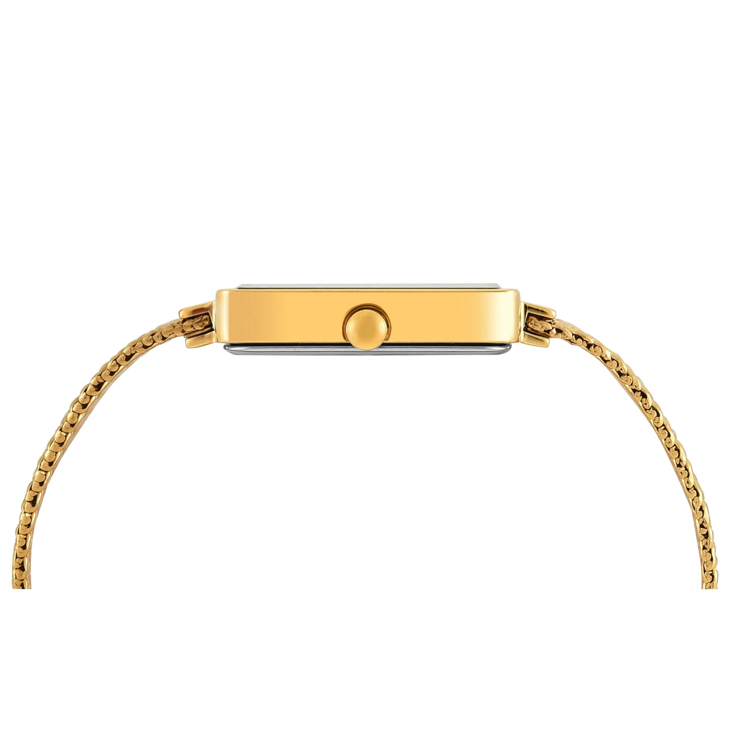 Timex Women Mother of Pearl Rectangle Dial Analog Watch - TWEL20703