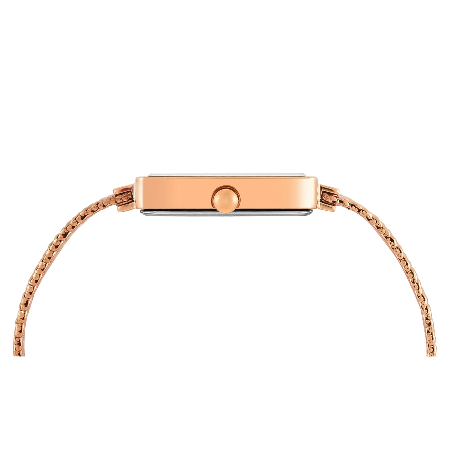 Timex Women Mother of Pearl Rectangle Dial Analog Watch - TWEL20704