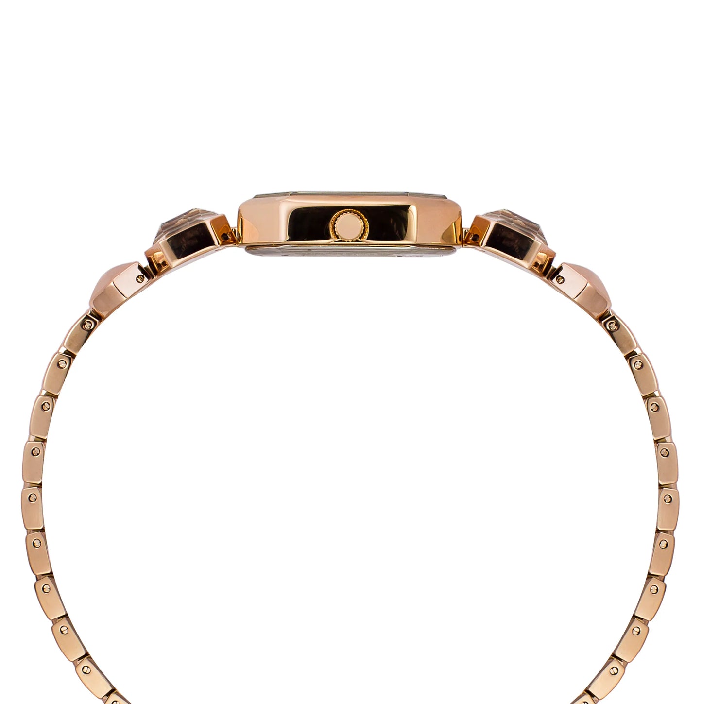 Timex Fria Women Mother of Pearl White Octagonal Dial Analog Watch - TWEL21101