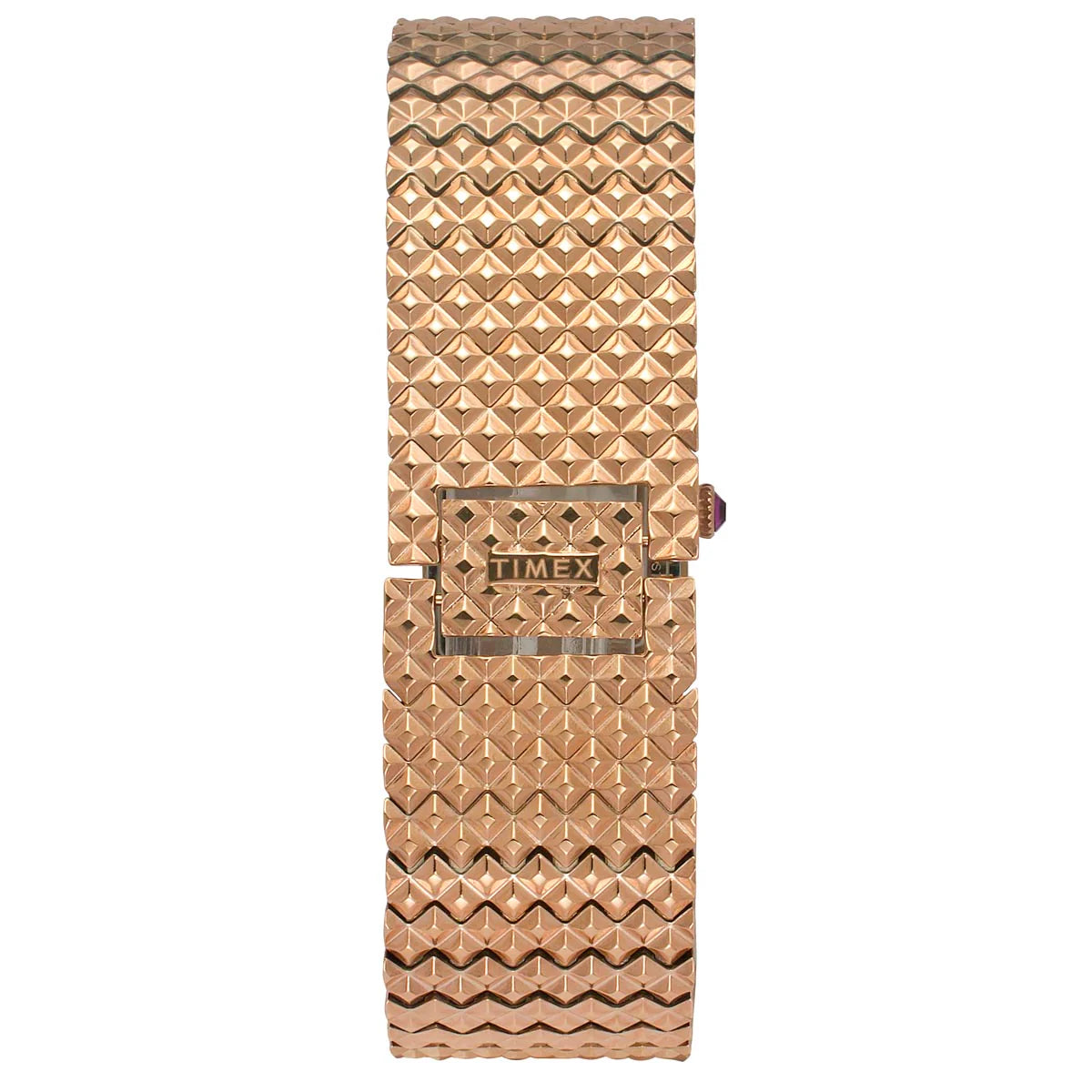 Timex Fria Women Mother of Pearl White Rectangle Dial Analog Watch - TWEL77702