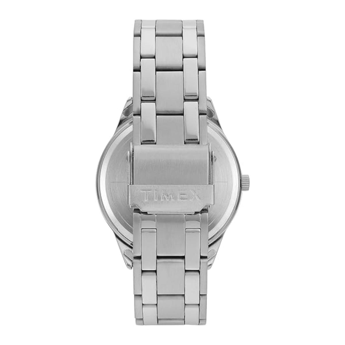 Timex Trendline Blue Dial Analog Stainless Steel Men's Watch TWTG12601
