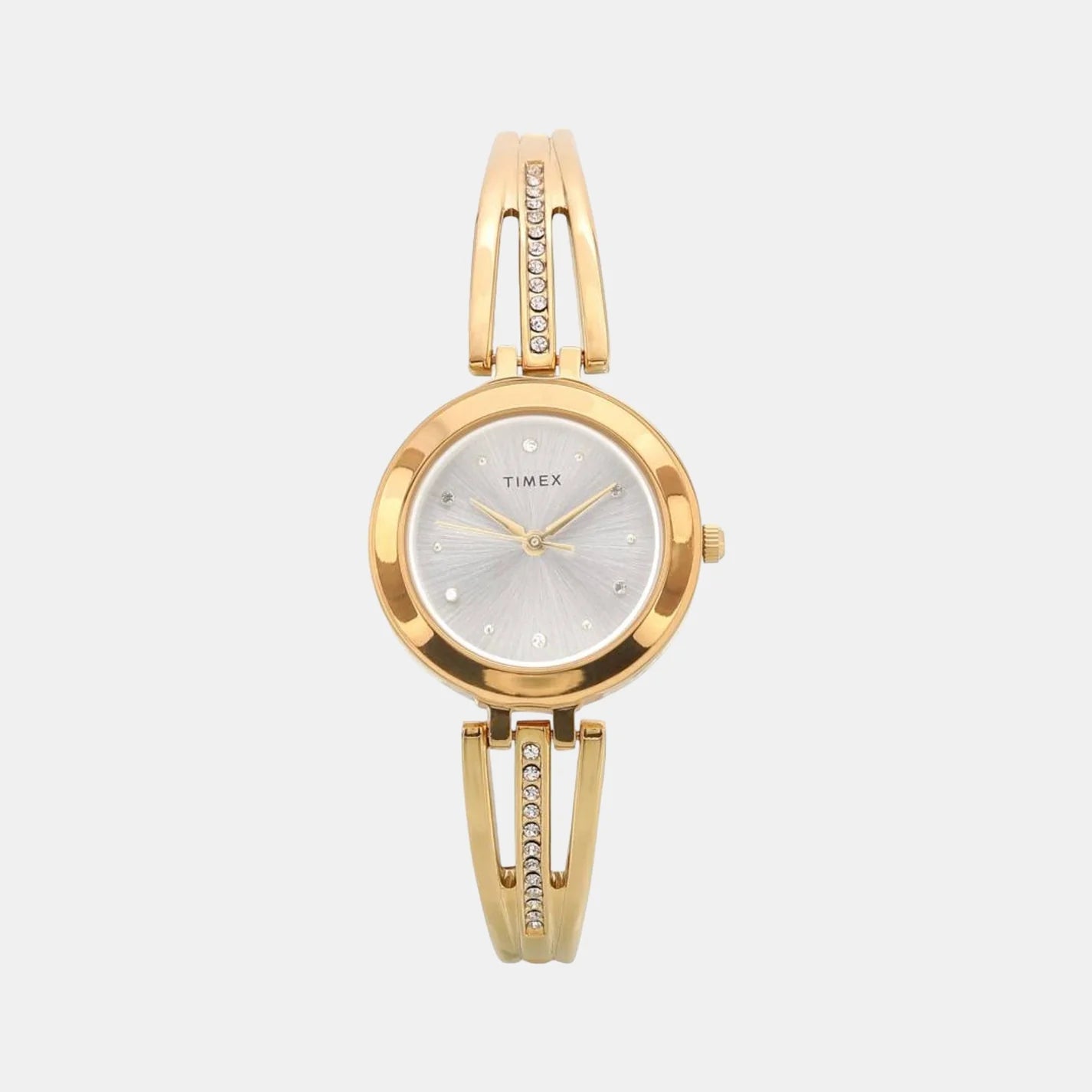 Timex Women's Silver Dial Analog Stainless Steel Watch TWTL10301