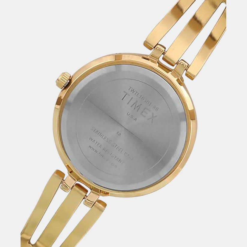 Timex Women's Silver Dial Analog Stainless Steel Watch TWTL10301