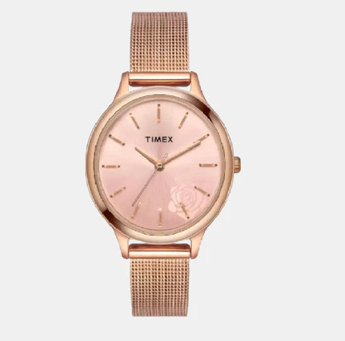 Timex Women's Pink Analog Stainless Steel Watch TWTL12102
