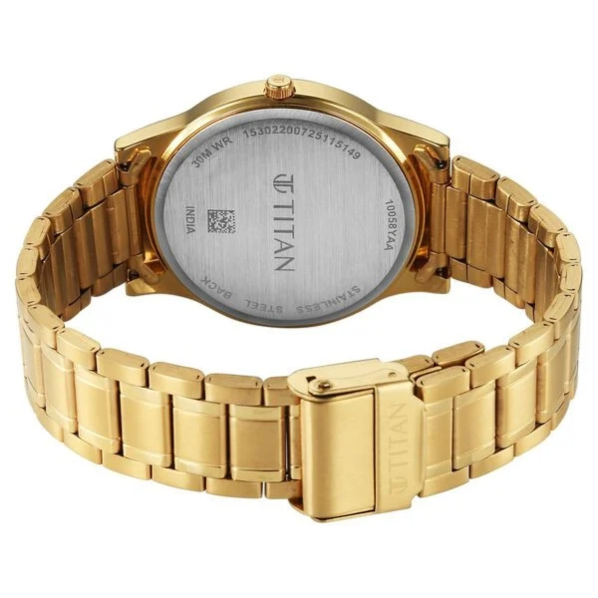 Titan Karishma Festive 3-0 Analog Green Dial Watch For Men 10058YM01