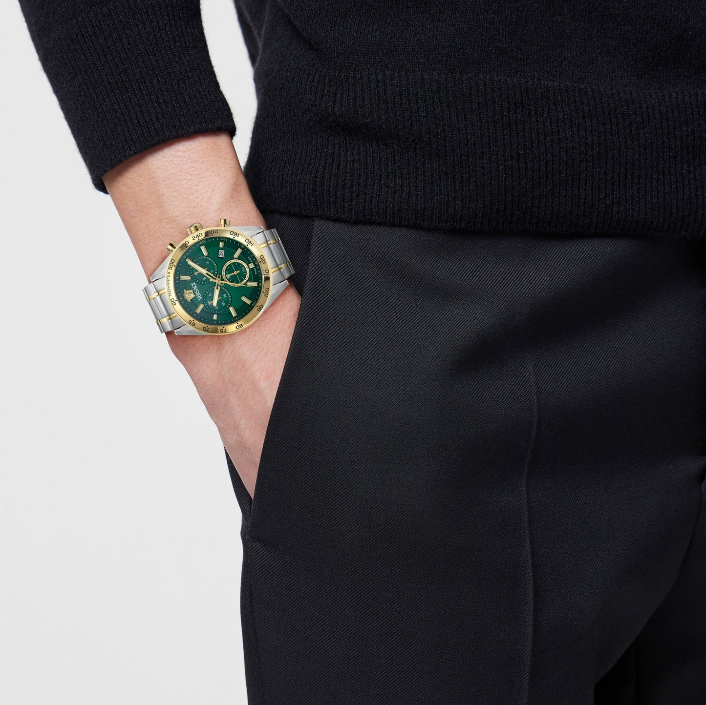 VE0CA0324 | VERSACE V-CODE CHRONO WATCH for Men