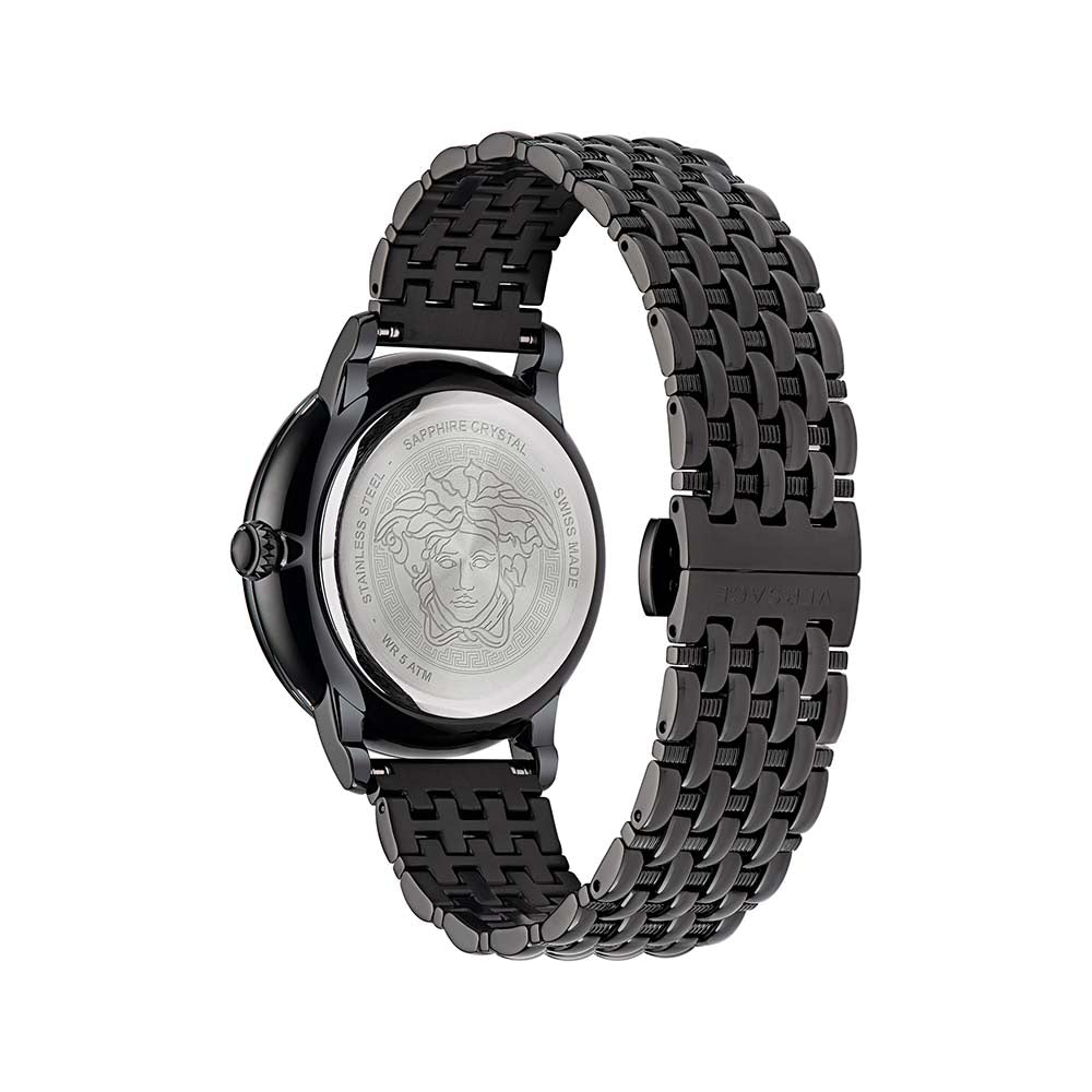 Versace Round Black Dial La Medusa Analog Women's Watch - VE2R00422