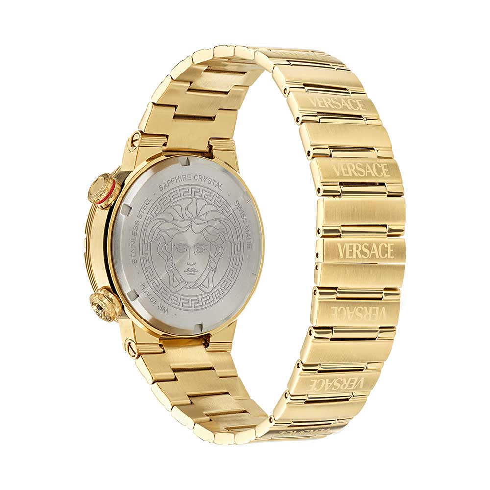 Versace Greca Logo Diver Round Dial Men Watch - VE8G00624