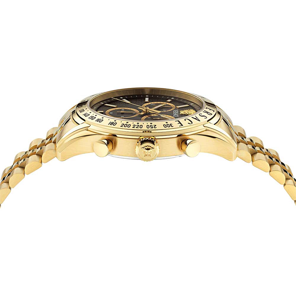 Versace Chrono Master Black Dial Watch For Men - VE8R00624