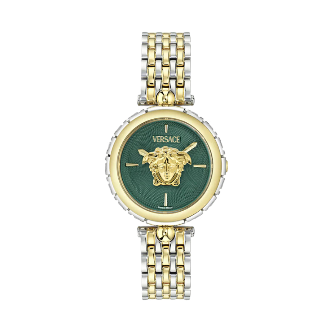 Versace Medusa Heritage Green Dial Analog Women Watch VE9D00324