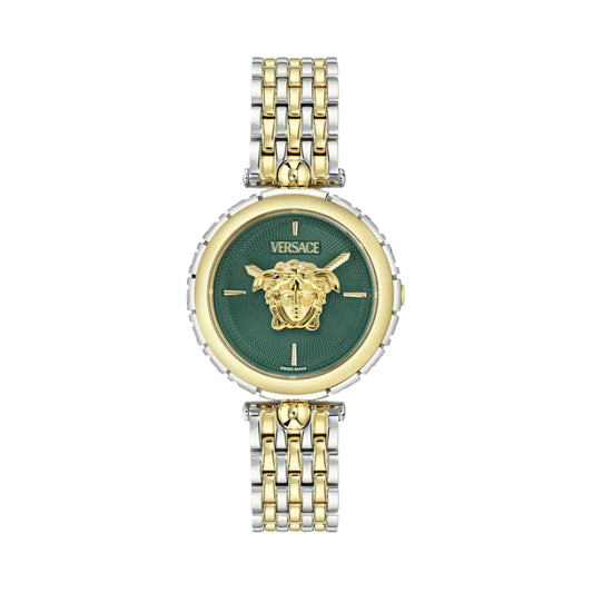 Versace Medusa Heritage Green Dial Analog Women Watch VE9D00324