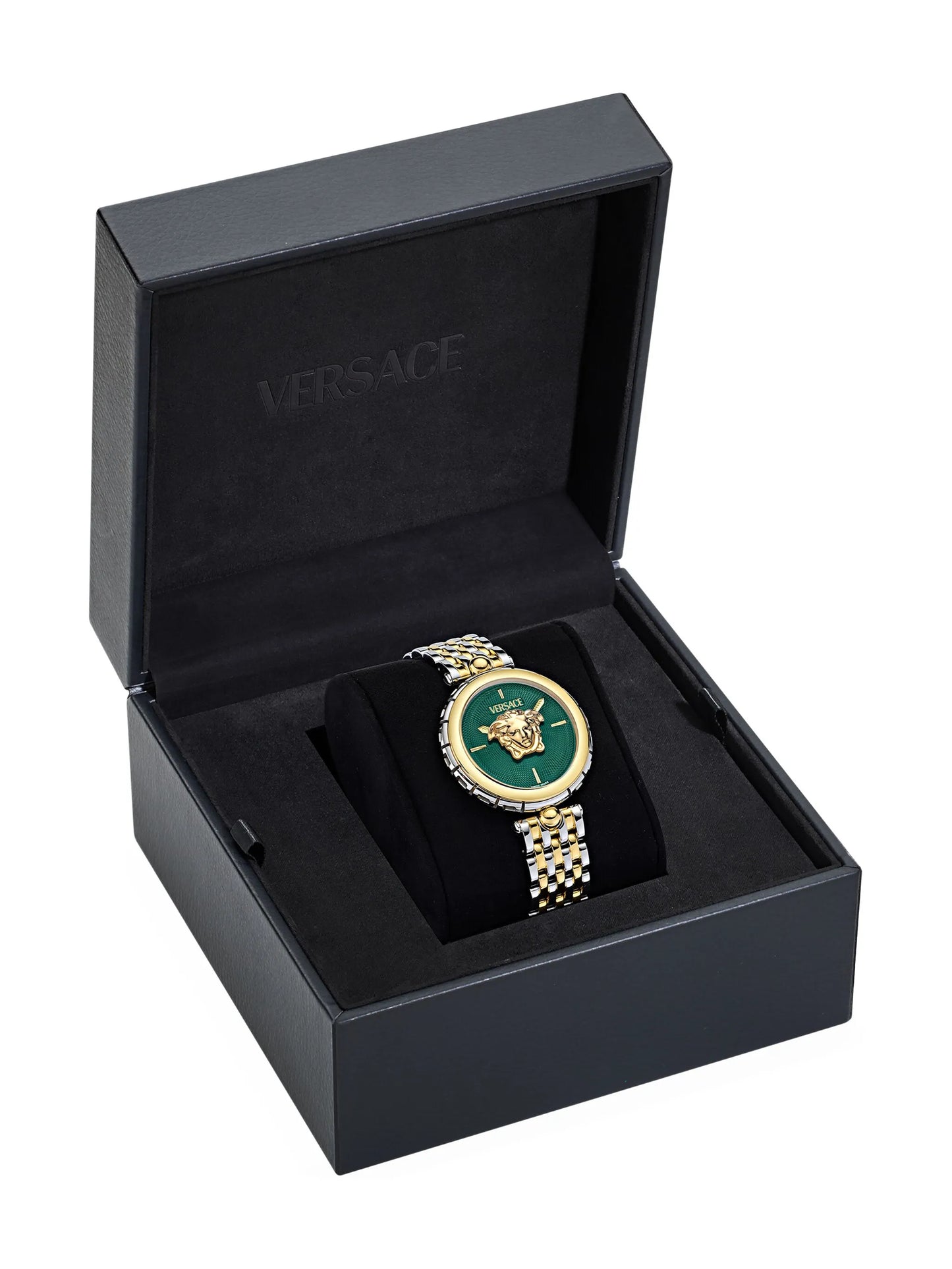 Versace Medusa Heritage Green Dial Analog Women Watch VE9D00324