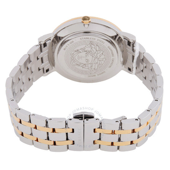 Versace V-Eternal Quartz Silver Dial Women's Watch - VEJL01024