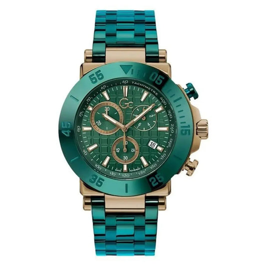 GC One Bronze & Green Dial Chronograph Men Watch Y70009G5MF
