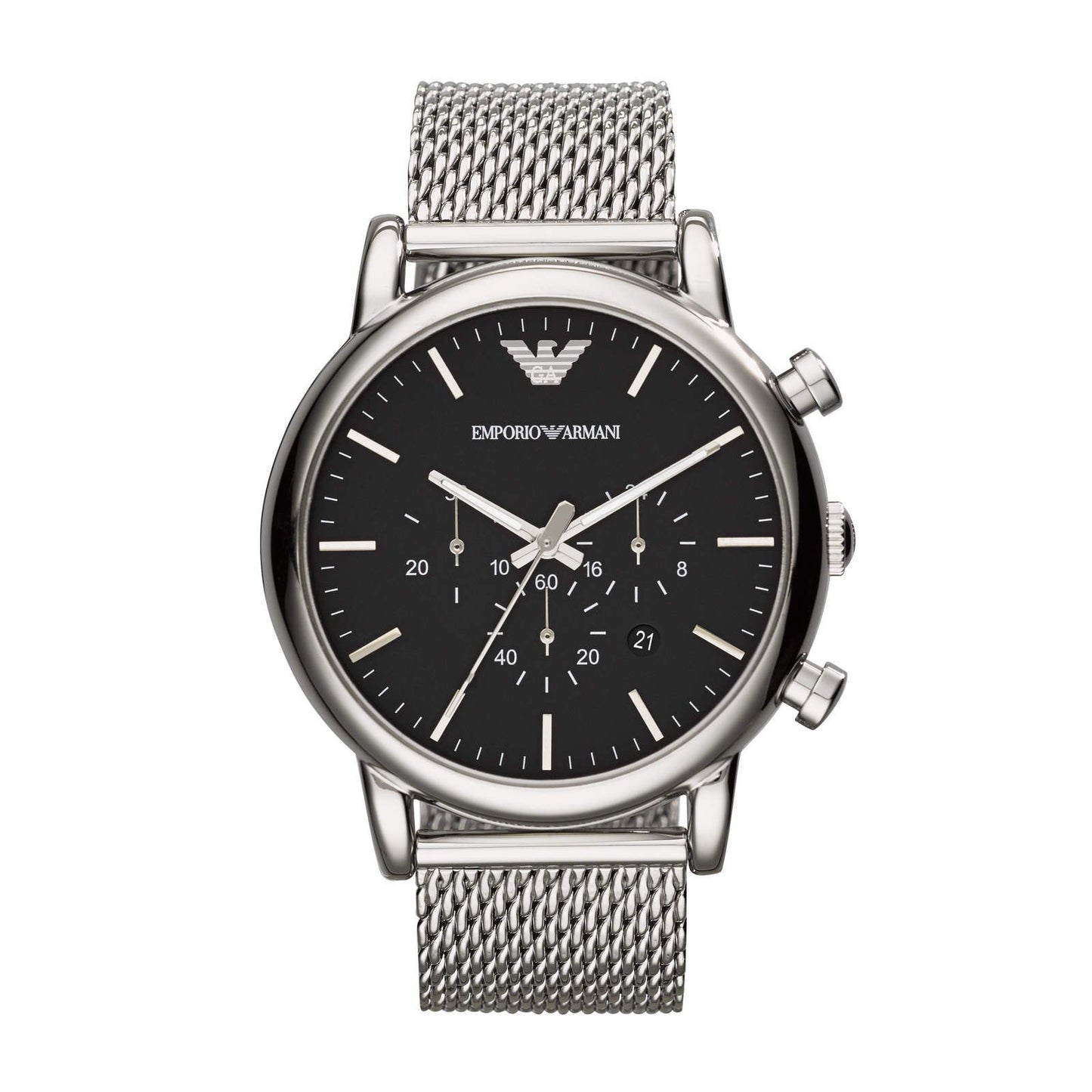 AR1808 | Emporio Armani Men Classic Round Black Watches