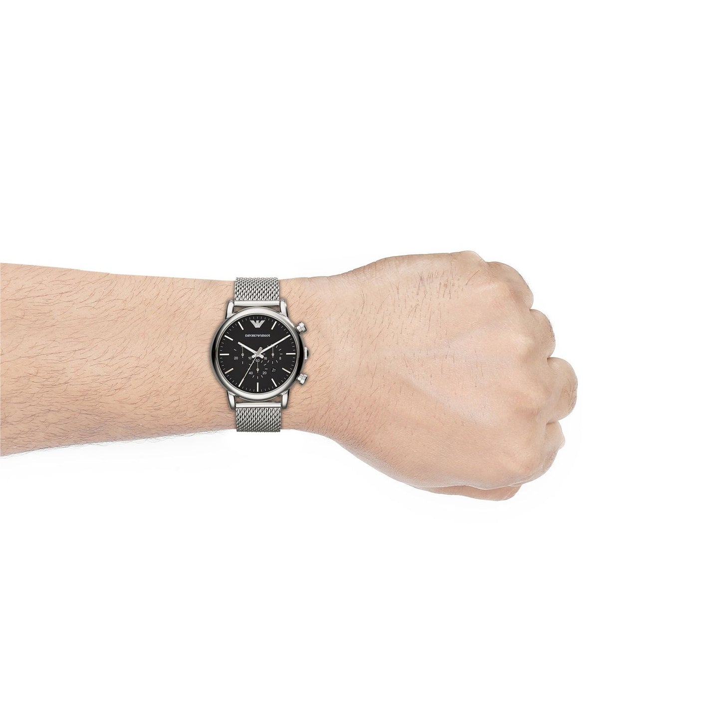 AR1808 | Emporio Armani Men Classic Round Black Watches