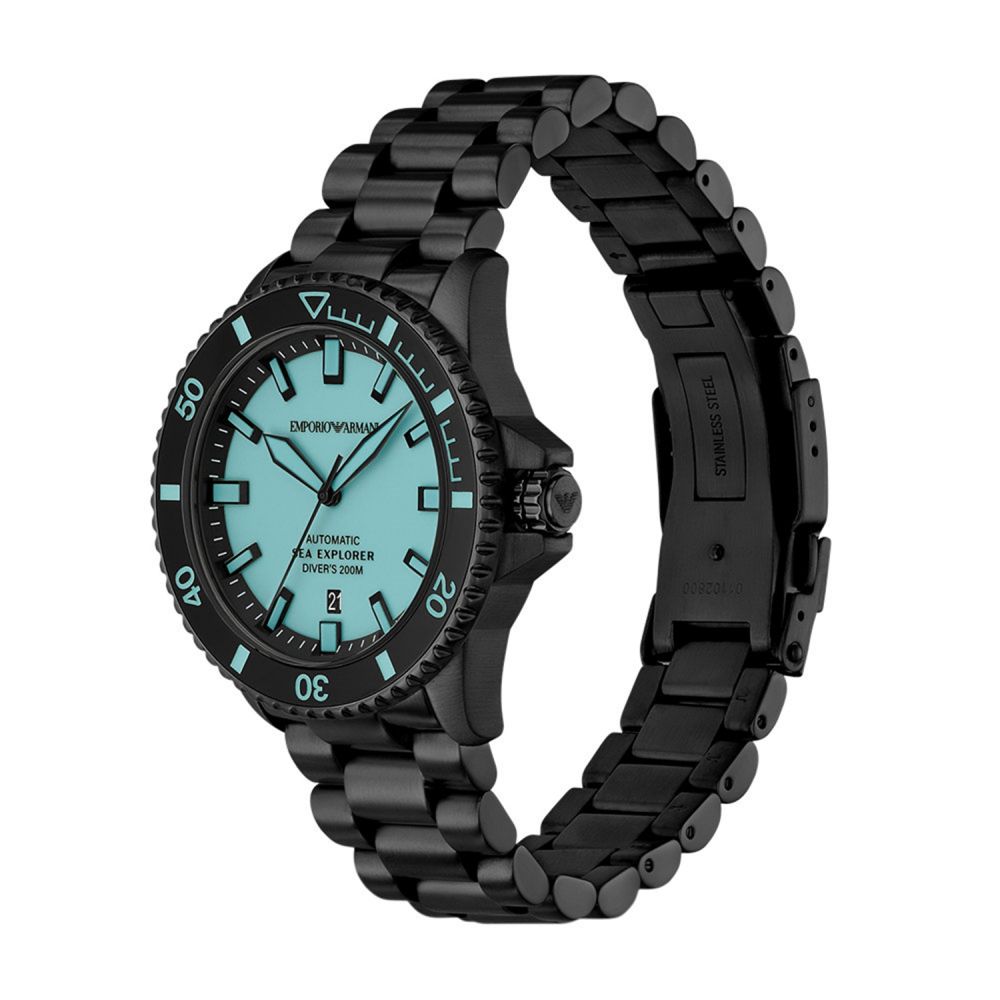 Emporio Armani Sea Explorer Automatic Stainless Steel Men Watch AR60084