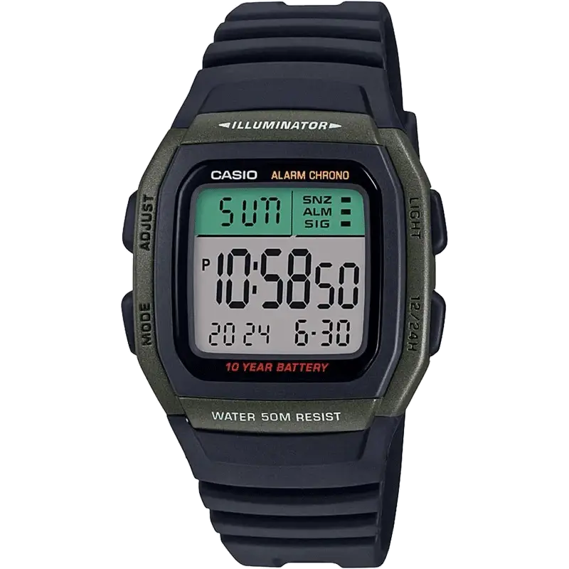 Casio D175 W-96H-3AVDF Youth Digital - Men's Watch