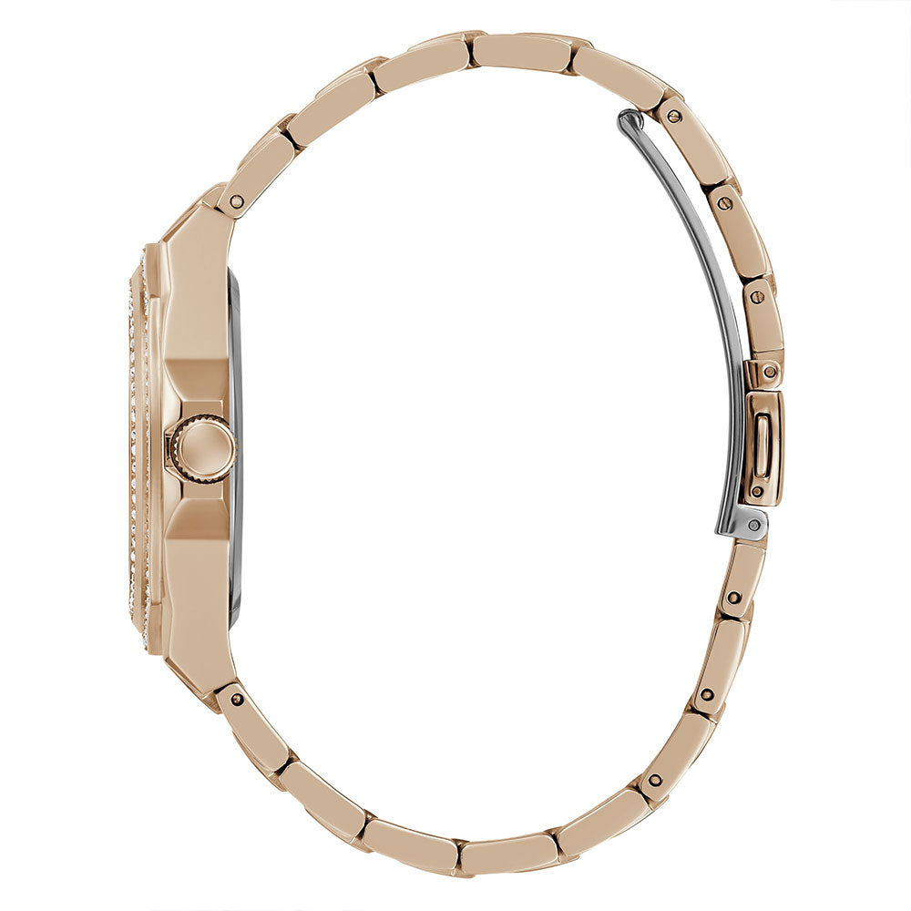 GUESS Ritzy Rose Gold Dial Chronograph Women Watch GW0685L3
