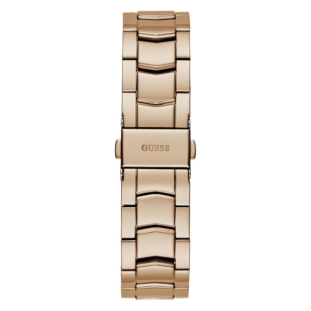 GUESS Ritzy Rose Gold Dial Chronograph Women Watch GW0685L3