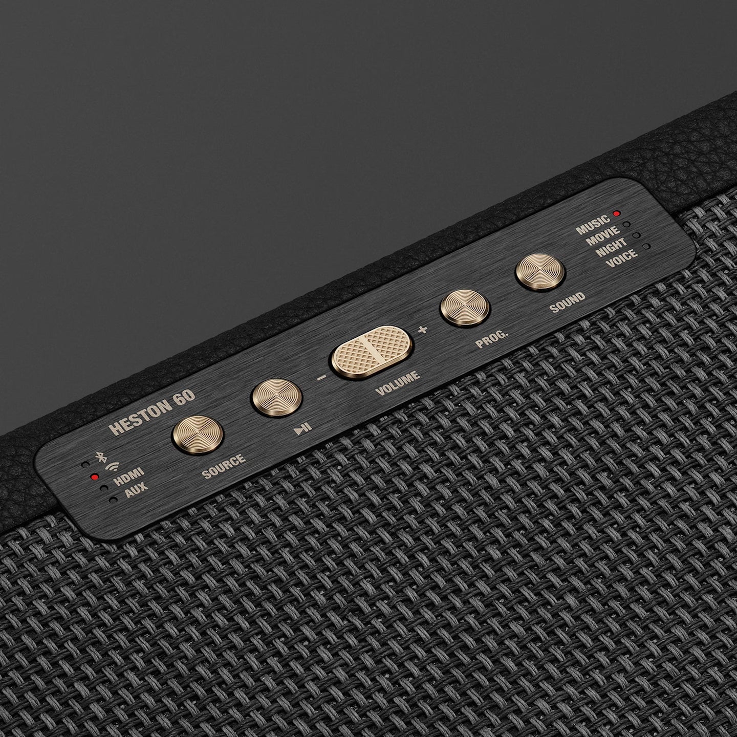 Marshall HESTON 60 TV soundbar with immersive Audio Black