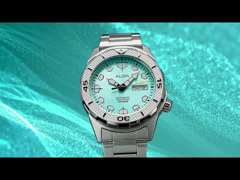 ALBA Mechanical Yellow Dial Automatic Men's Watch - AL4567X1