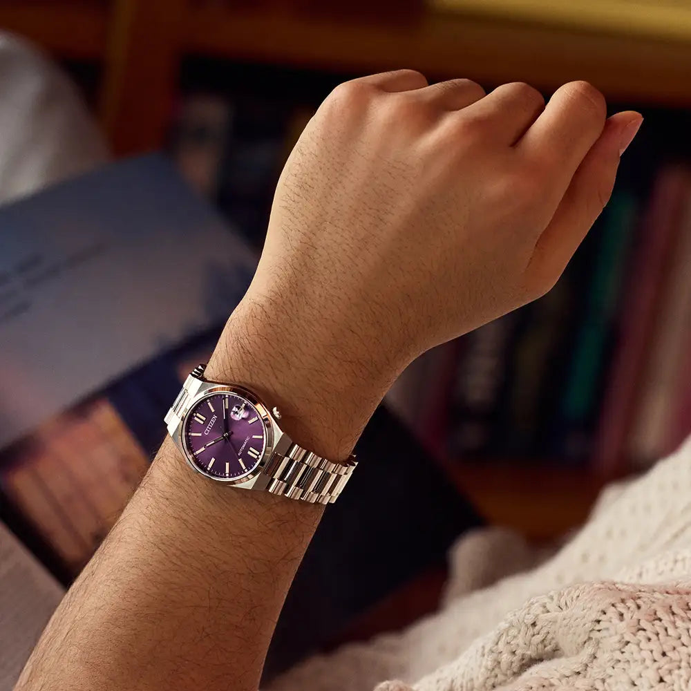 Citizen TSUYOSA Purple Automatic Unisex Watch - NJ0200-50W