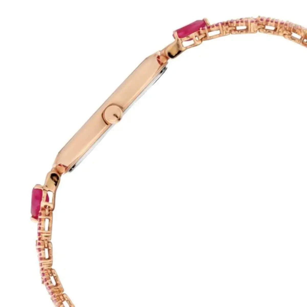 Titan Nebula Ashvi 18k Solid Pink Gold Analog with Diamond Women's Watch NT5578DM05