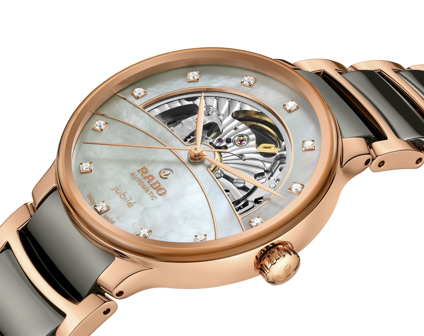 R30028912 | RADO Centrix Automatic Diamonds Open Heart