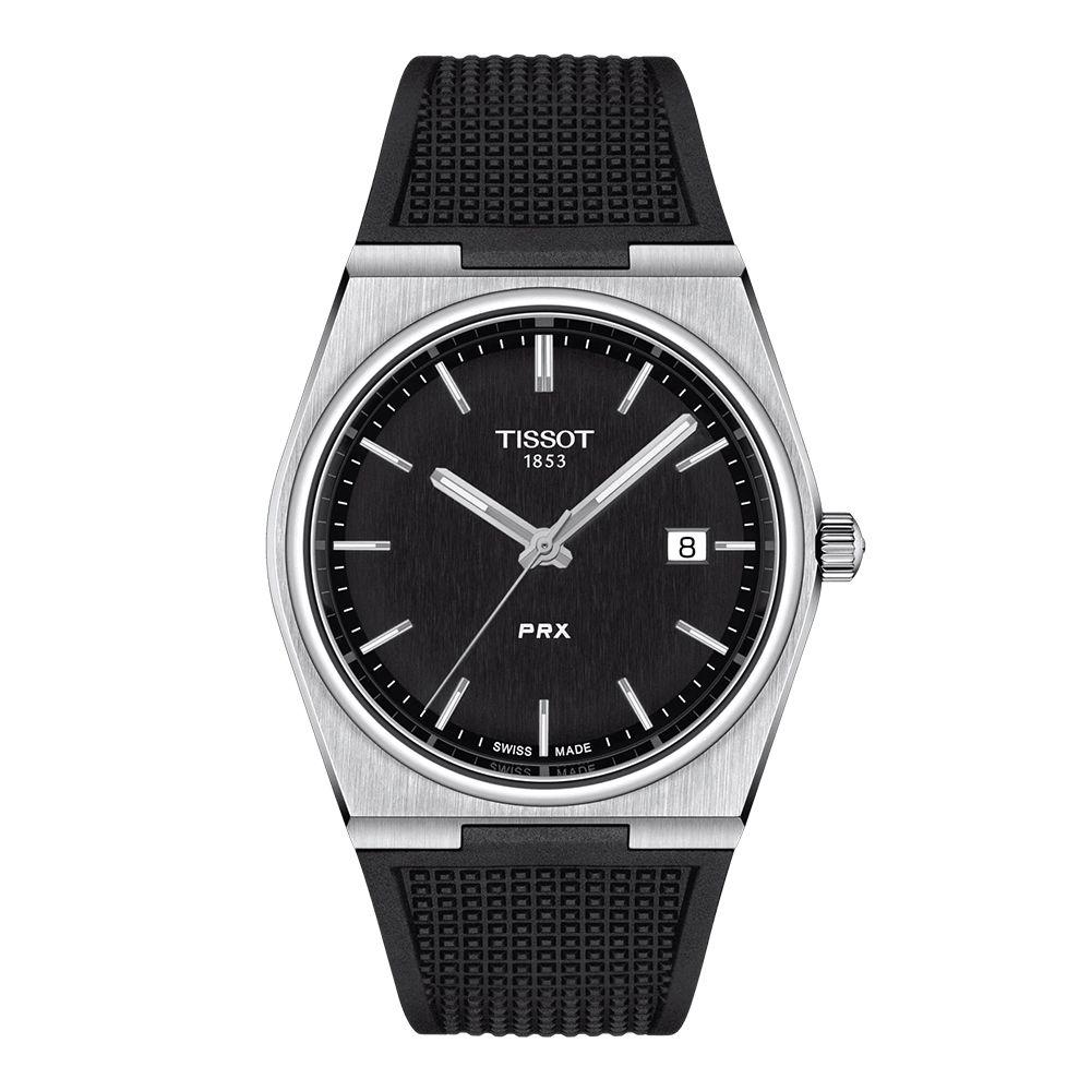 T1374101705100 | Tissot Men T-classic Tonneau Black Watches
